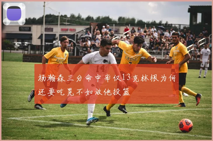 杨瀚森三分命中率仅13克林根为何还要吃晃不如放他投篮